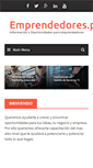 Mobile Screenshot of emprendedores.pe